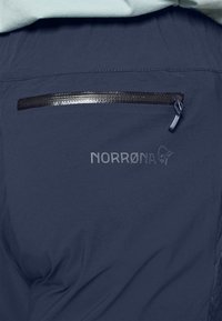 Norrøna TRAINING PANTS - Calças para exterior - indigo night/indigo night melange