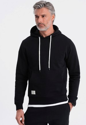 Ombre Sweat à capuche - black