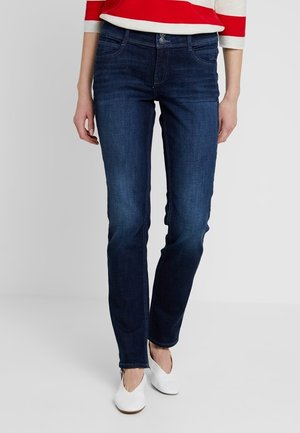 Jean droit - rinsed denim