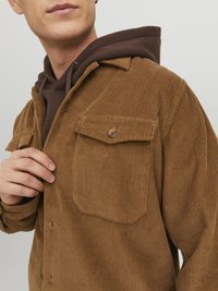Jack & Jones JJEDALLAS OVERSHIRT - Viegla jaka - otter