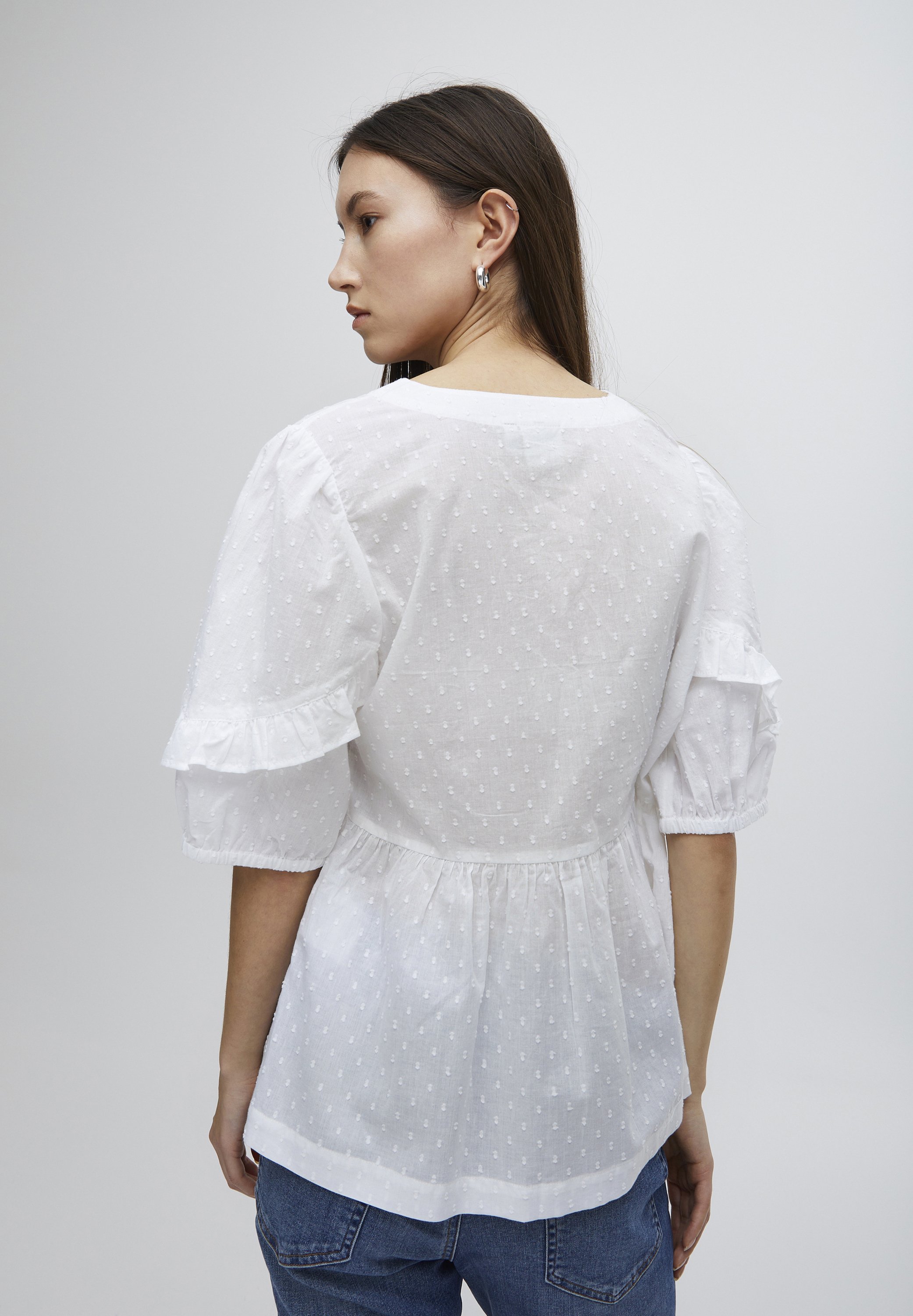 売れ筋商品|||イチ シャツ レディース トップス IHFOLONA - Blouse - cloud dancer ICHI IHFOLONA - Blouse - cloud dancer/white - Zalando