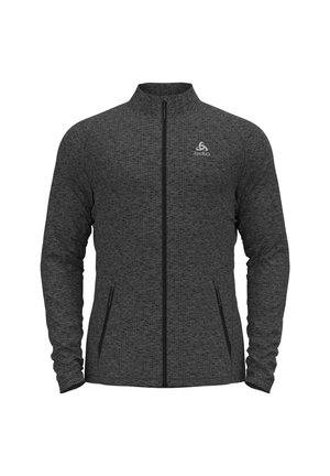 FLI - Zip-up sweatshirt - dark grey melange