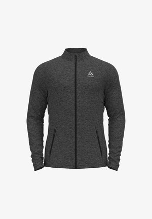 FLI - Sweat zippé - dark grey melange