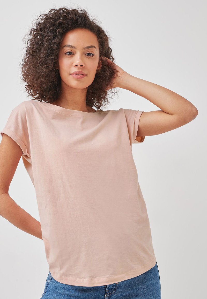 Next - T-shirt - bas - light pink, Förstora