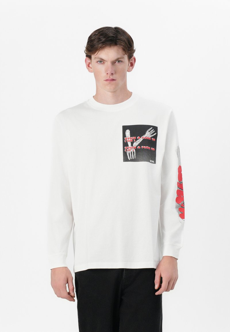 WOOD WOOD Longsleeve wit