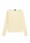 RELAXED FIT WITH LONG SLEEVE - Trui - mustard yellow