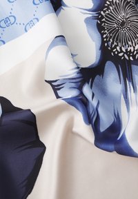 LIU JO FOULARD MAXI FLOWER - Skjerf - sodalite blue