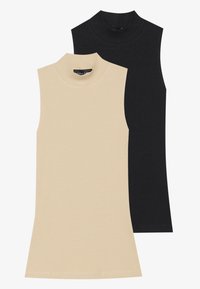 2 PACK - Top - black & irish cream