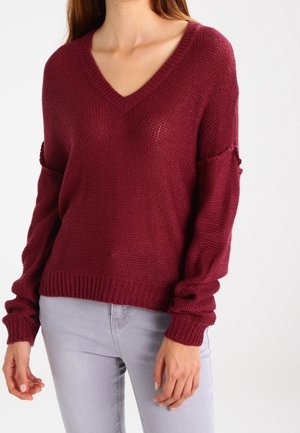 Jumper - dark red