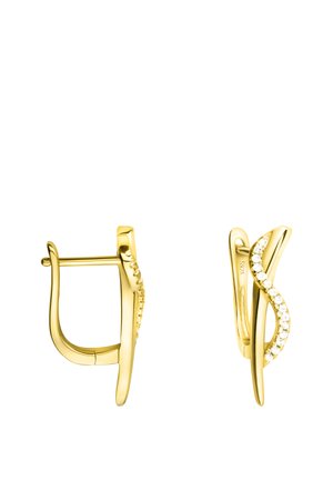 CURVED - Øreringe - gold coloured