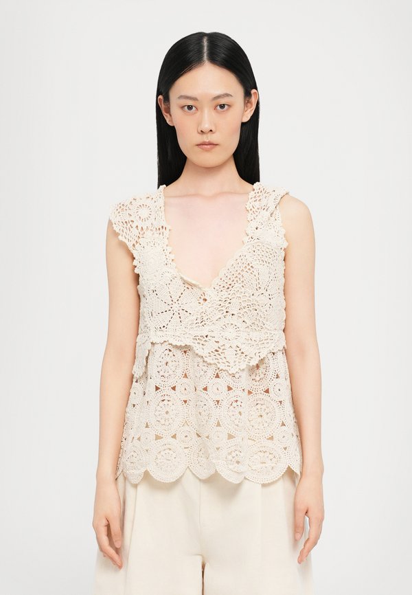 LEANDRA - Top - sand