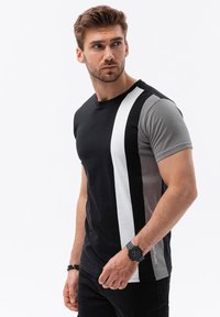 Ombre Camiseta estampada - black