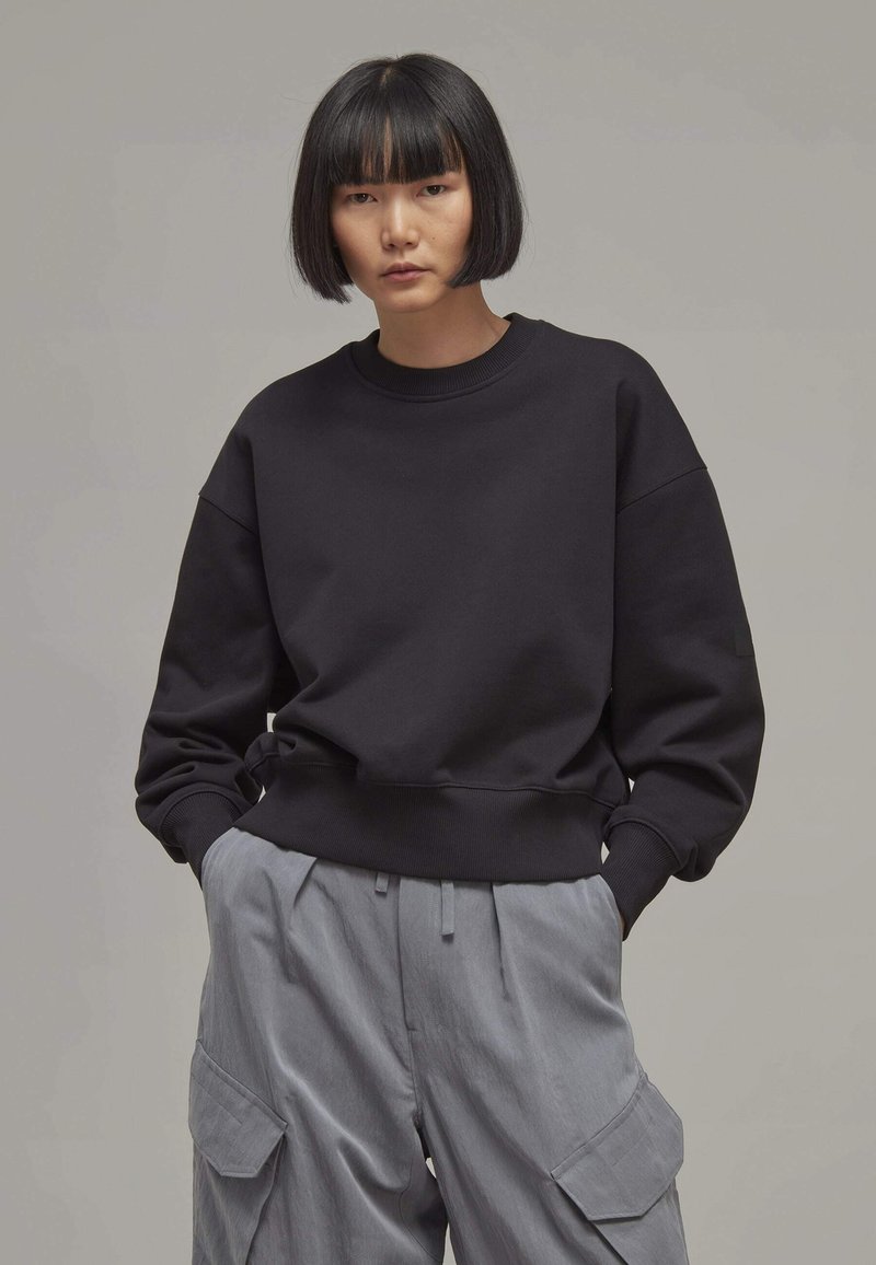 Y-3 Women's Uniform Raw Sweatshirt Black main image 1
