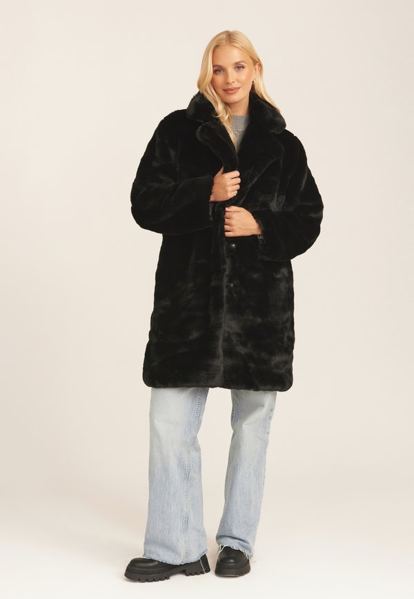 LAPEL COLLAR LONGLINE - Winter coat3
