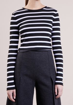 Top s dlouhým rukávem - black