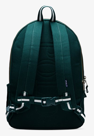 Polo Ralph Lauren VARSITY BACKPACK UNISEX - Ryggsekk - moss agate/cream