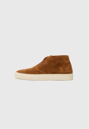 Polo Ralph Lauren JR LUX CHUKA-SNEAKERS-HIGH TOP LACE - Tenisice - new vintage/pale russet