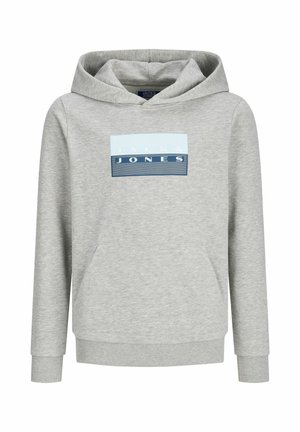 Felpa con cappuccio - light grey melange