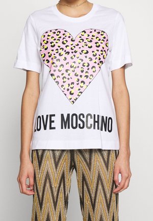T-shirt con stampa - white