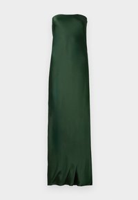 BIAS STRAPLESS GOWN - Maksi garuma kleita - dark emerald
