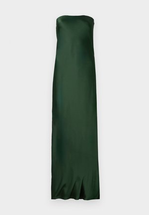 BIAS STRAPLESS GOWN - Μάξι φόρεμα - dark emerald