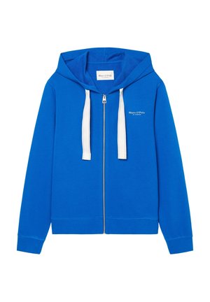 Mikina na zip - blue