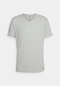 adidas Performance V NECK 2 PACK - Apatiniai marškiniai - black/heather grey