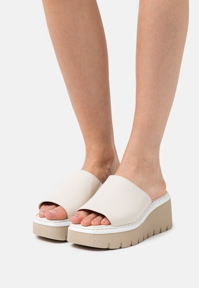 Gabor Mules à talons - off-white
