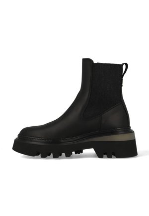 Woolrich Bottines à plateau - black