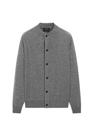 WITH RAGLAN SLEEVES - Strickjacke - grey