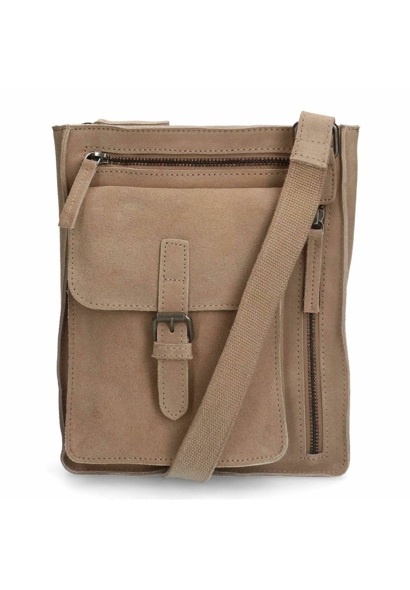 Manfield SCHULTER - Borsa a tracolla - beige