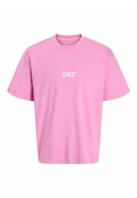 Jack & Jones Potiskana majica - fuchsia pink