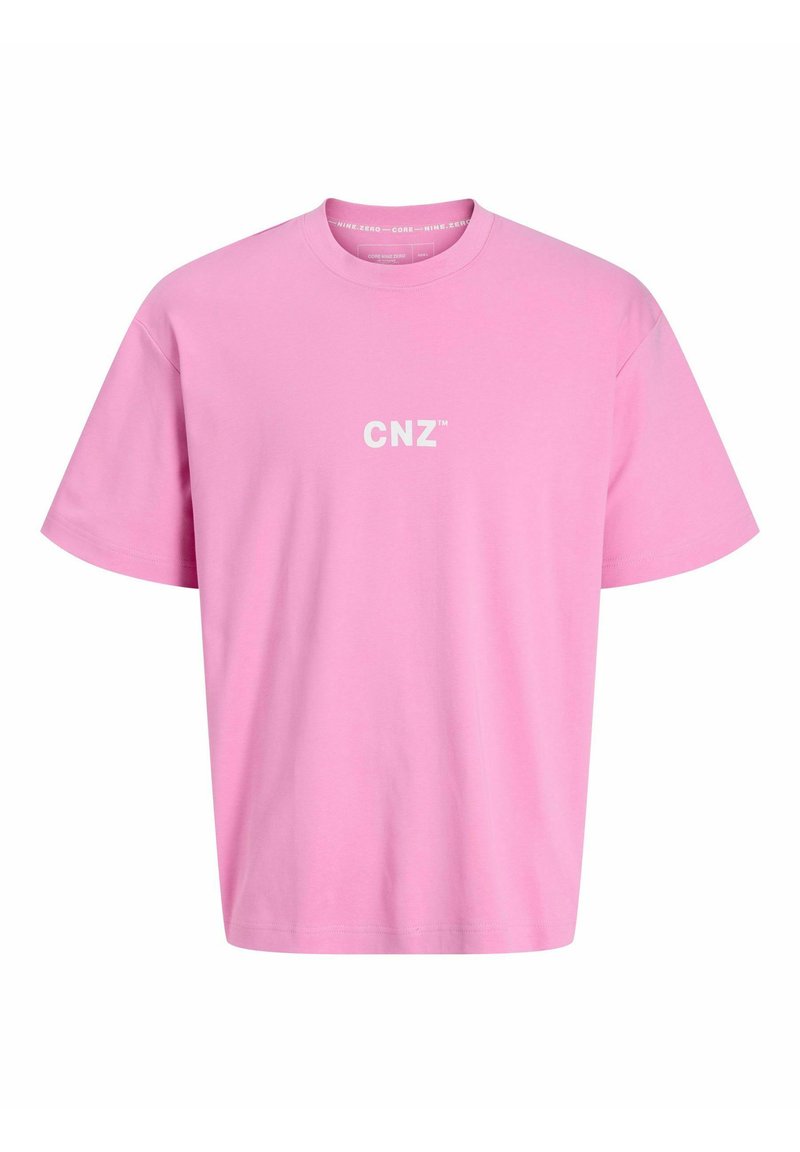 Jack & Jones Potiskana majica - fuchsia pink