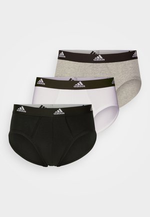 3 PACK - Slip - mottled grey/black/white