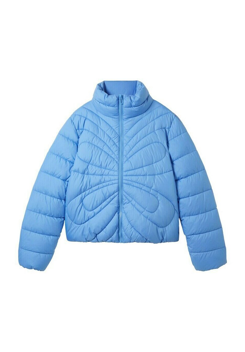 Tom Tailor Denim Winterjas blauw