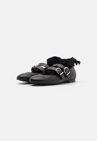 ALOHAS THEKLA BALLET FLATS - Bailarinas con hebilla - black