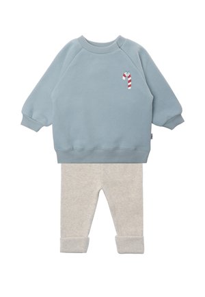 SET - Sweatshirt - grey  blue