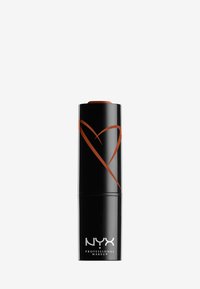NYX Professional Makeup SHOUT LOUD SATIN LIPSTICK brązowy