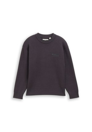 Strickpullover - coal grey
