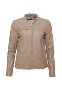 Maze Lederjacke - taupe