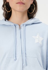 Hollister Co. FRENCH FULL ZIP  - Hoodie - blue