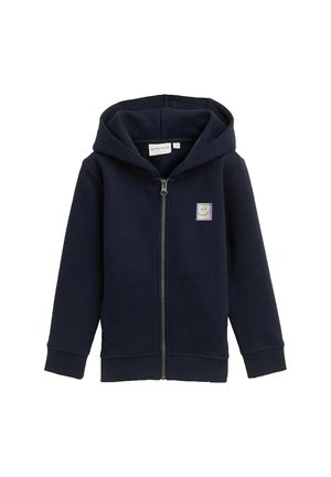 HOODIE UND RÜCKENPRINT - Sweat zippé - sky captain blue
