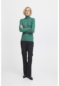 ICHI IHMAFA - Strickpullover - cadmium green