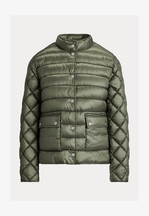 Lauren Ralph Lauren, QUILTED MOCKNECK PUFFER JACKET - Giacca invernale - light agave