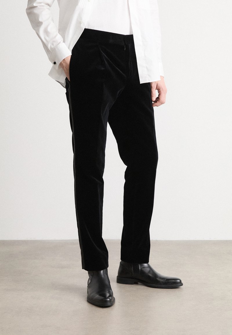 HUGO GETLIN - Suit trousers - black