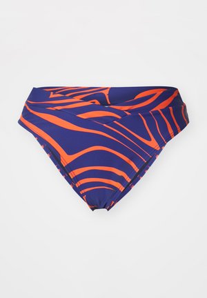 PANTS V SHAPE - Bikini bottoms - blue/orange