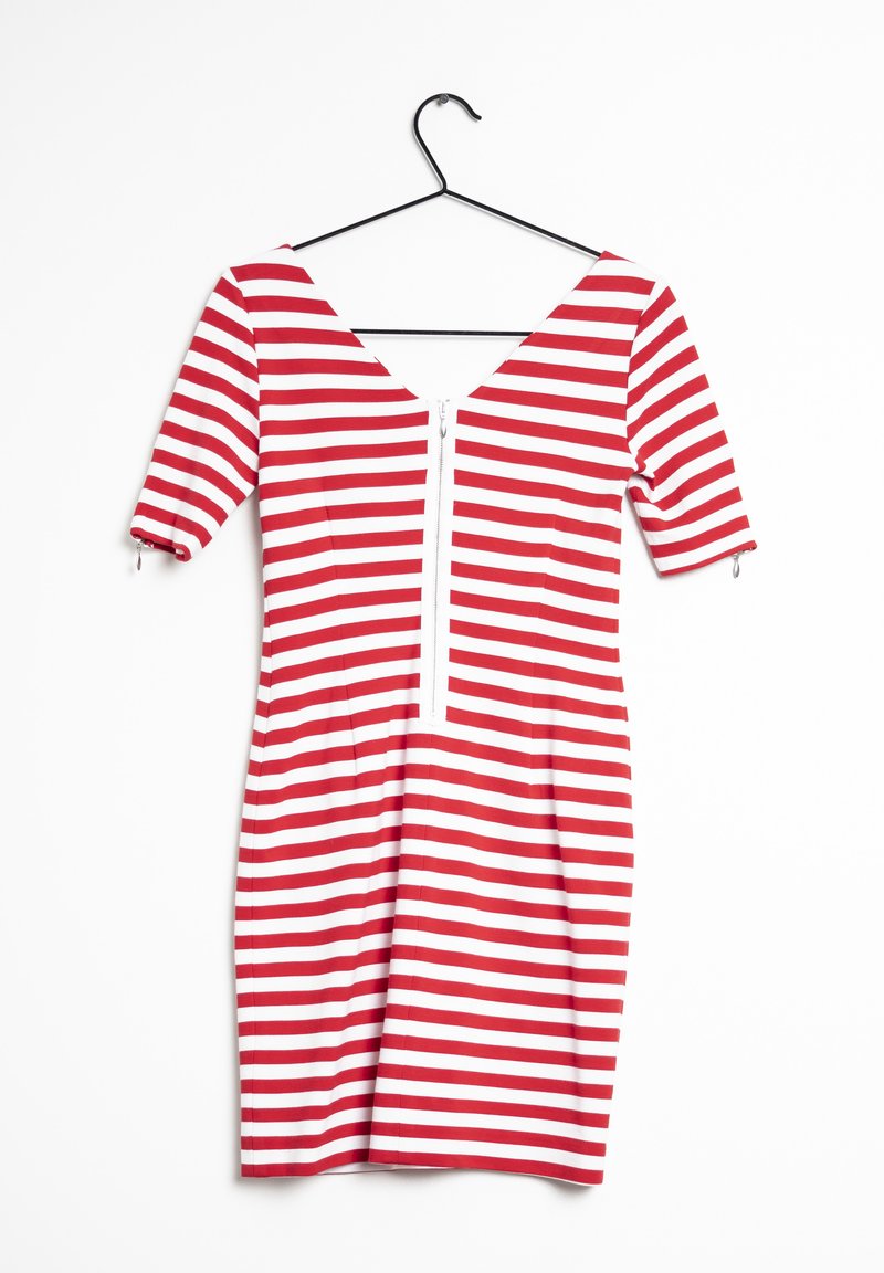 white dresses short Ives Front Tie Mini Dress S