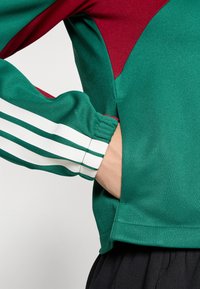 adidas Sportswear TIRO  - Sportovní bunda - dark green/collegiate burgundy/white