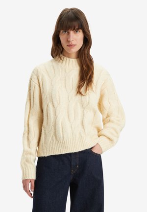 Levi's® ISABEL CABLE - Jumper - white swan