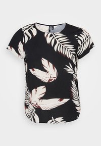 VMCEASY  - Nyomott mintás póló - black